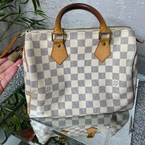 Louis Vuitton speedy damier azur